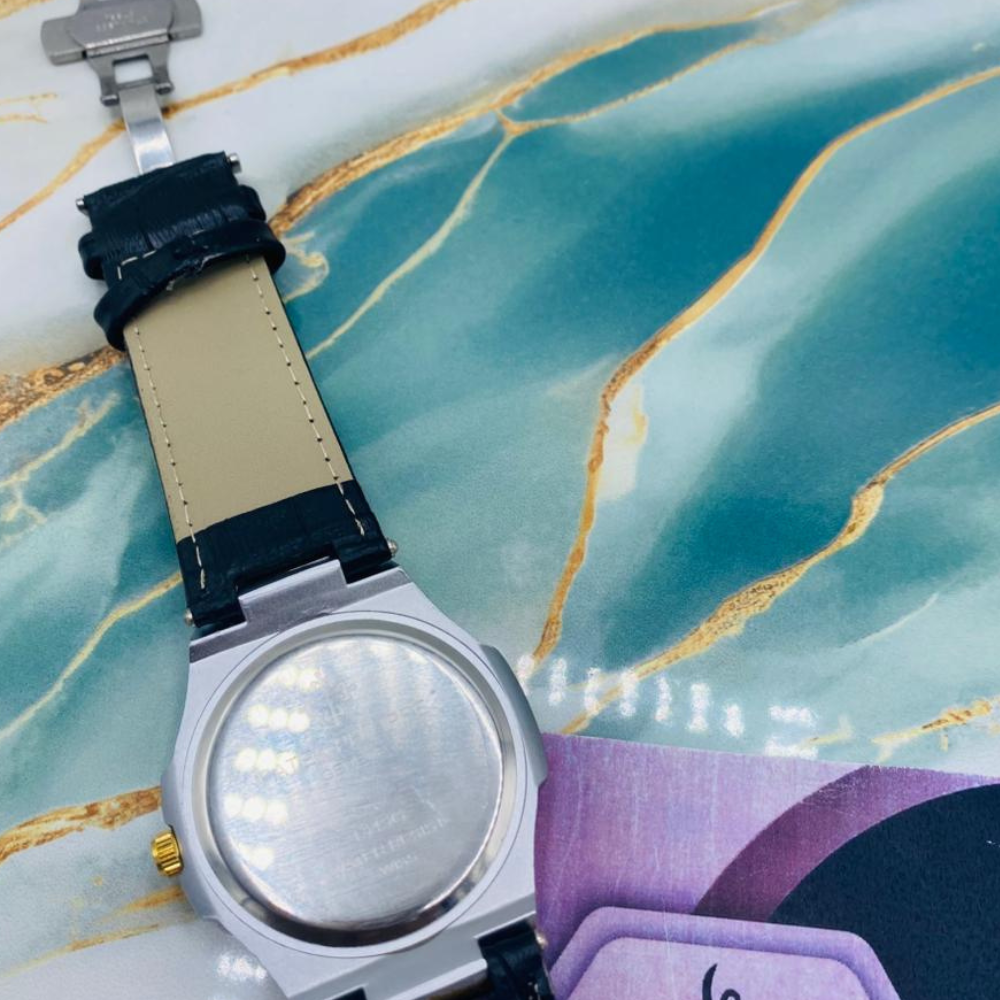 PP Geneve Watch with Leather Strap