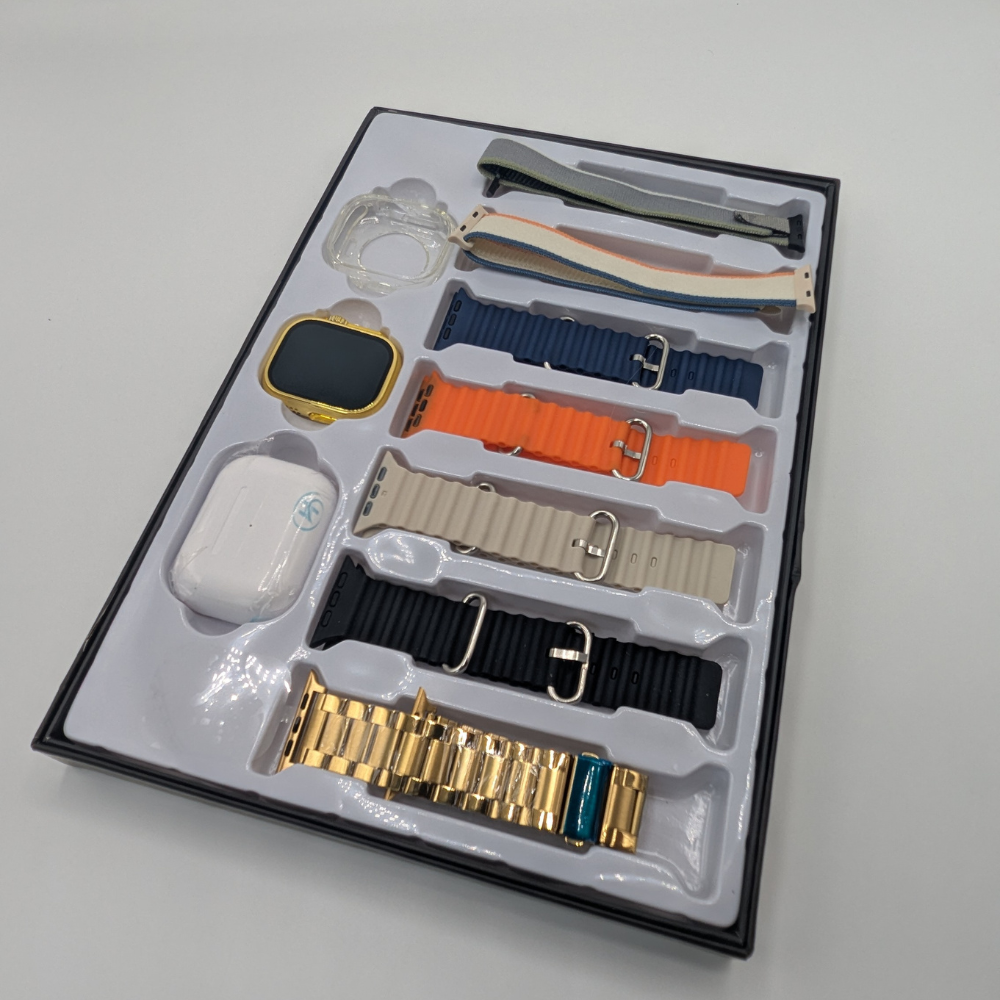 H50 with airpods pro 5 Ultra 7 in 1 Smart Watch For Men