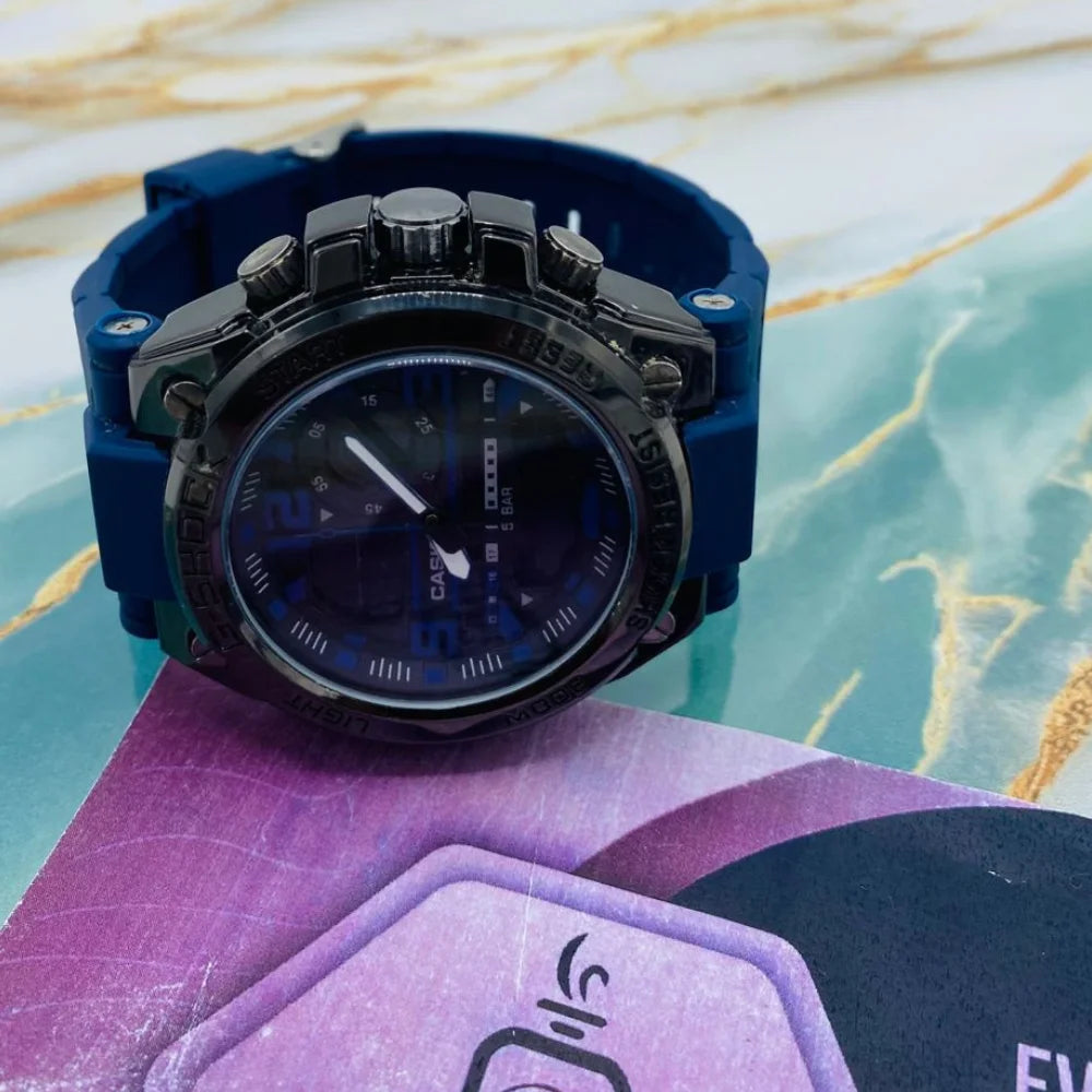 G-Shock CSO Metal-Body Dual Time Sports Watch