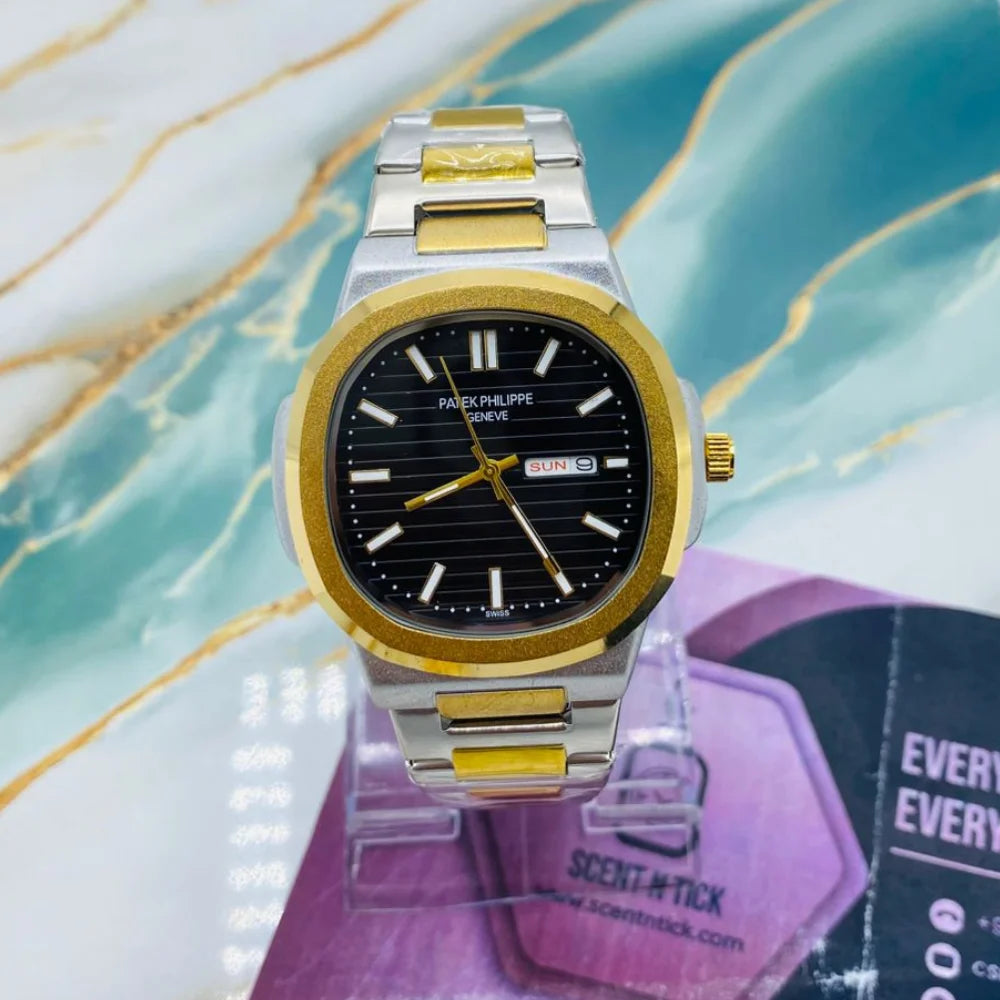 PP Day ana Date Watch For Men