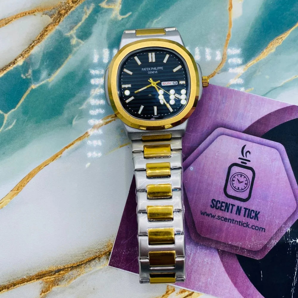 PP Day ana Date Watch For Men