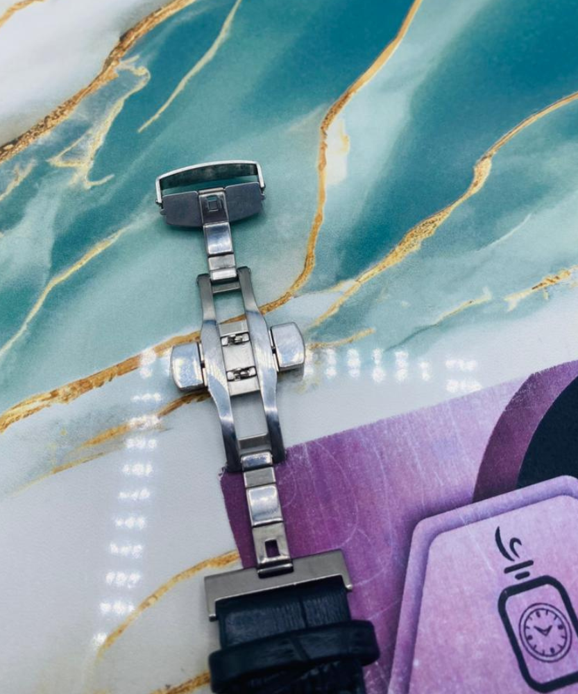 PP Geneve Watch with Leather Strap