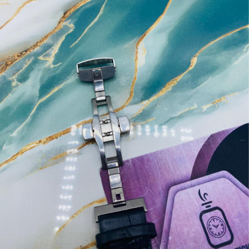 PP Geneve Watch with Leather Strap