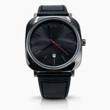 TOMI S8 Watch with Leather Strap