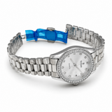TMS Crystal Stainless Steel Women’s Luxury Watch