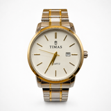TMS Classic Gold Tone Men’s Quartz Watch