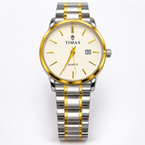 TMS Classic Gold Tone Men’s Quartz Watch