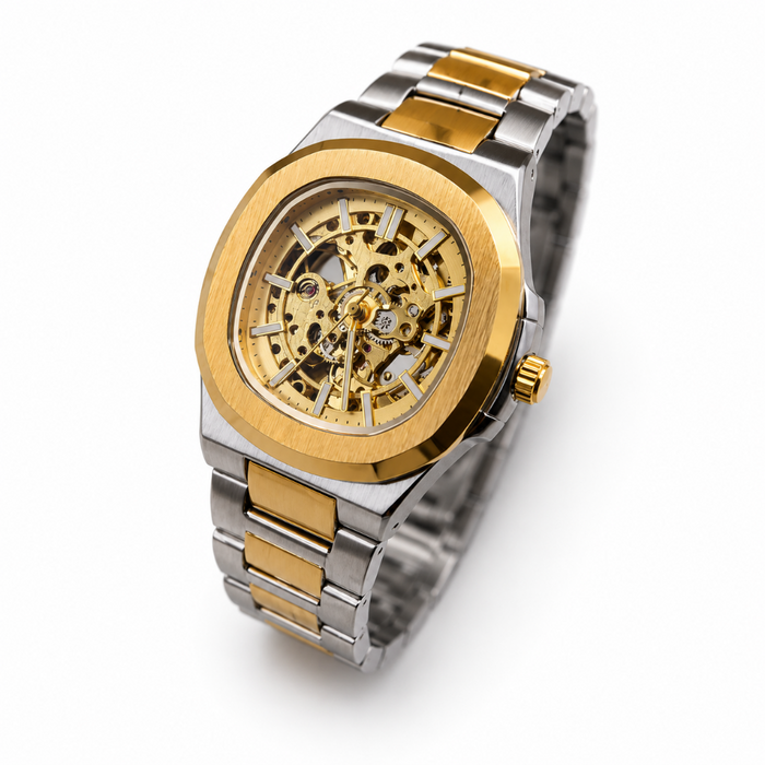 Bestwin Luxury Skeleton Automatic Watch for Men