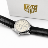 TG Watch with Leather Strap