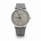 U Point Slim Watch with Magnet Rubber Strap