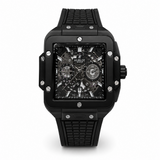 HBLT Square Skeleton Chronograph Style Watch