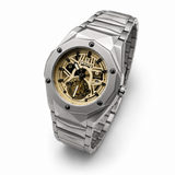 TMS Modern Skeleton Dial Watch