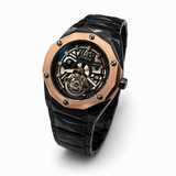TMS Modern Skeleton Dial Watch