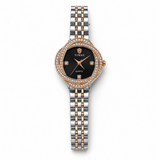 TMS  Elegant Crystal Bezel Women’s Luxury Quartz Watch