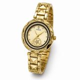 TMS Luxury Crystal Women’s Analog Wristwatch