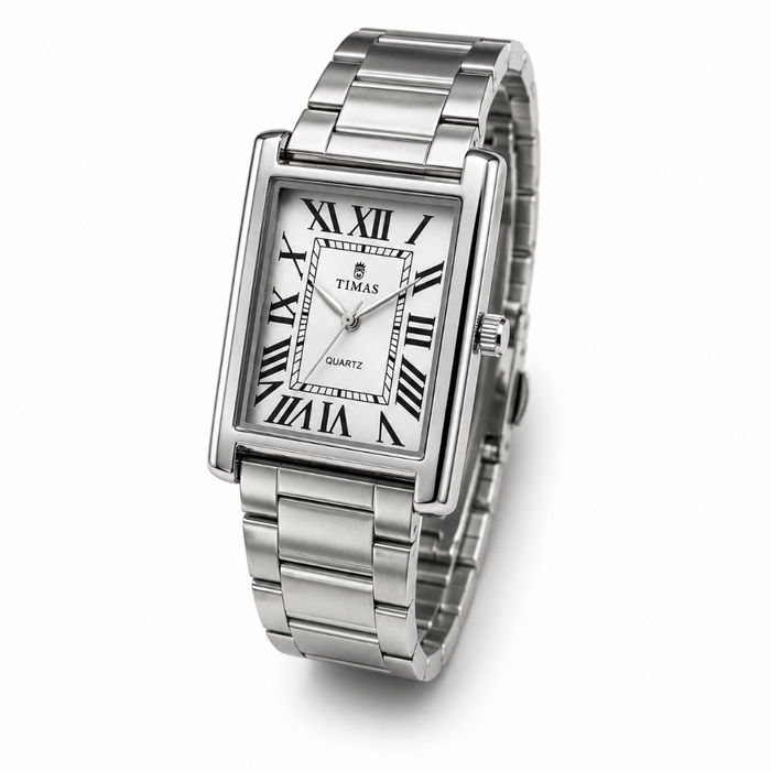 TMS  Rectangular Classic Watch For Men