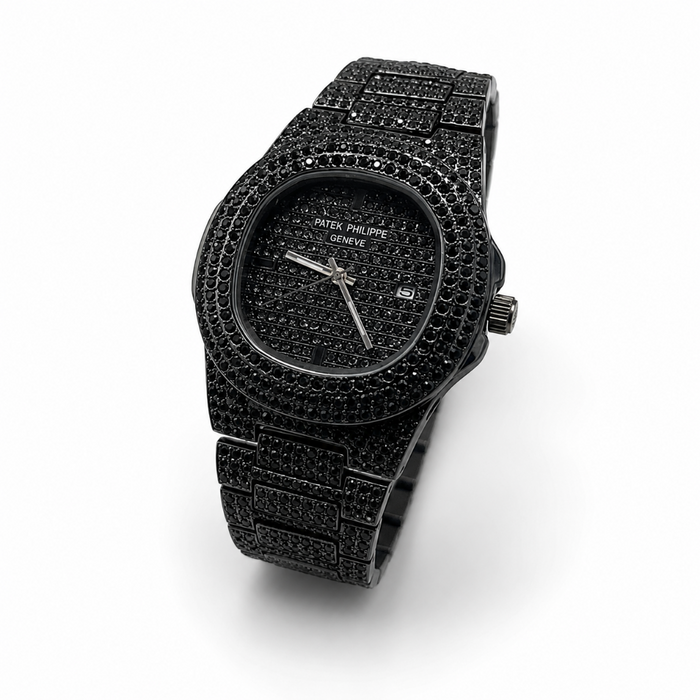 PP Style Fully Iced-Out Luxury Men’s Watch