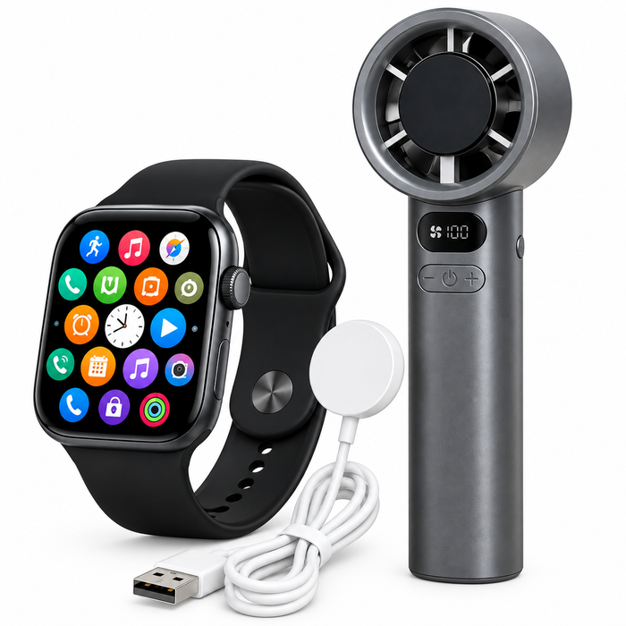 Okpu FAN-50PRO Smartwatch & Fan Combo Kit