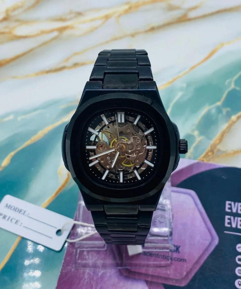 Bestwin Luxury Skeleton Automatic Watch for Men