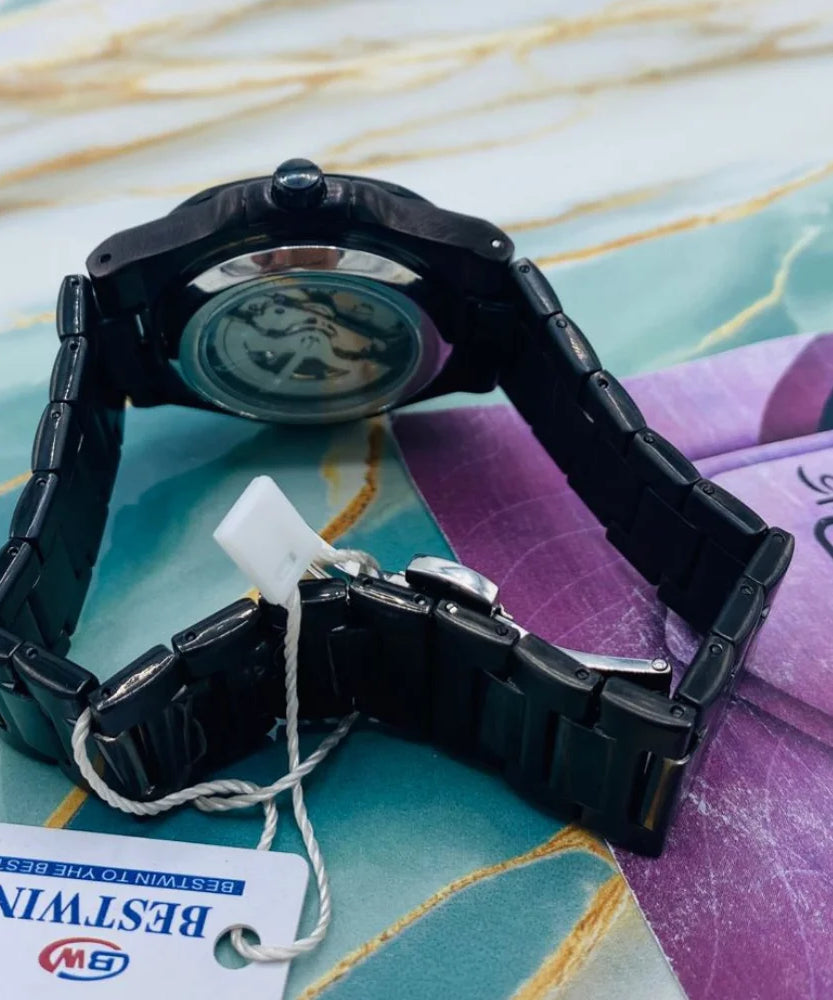 Bestwin Luxury Skeleton Automatic Watch for Men