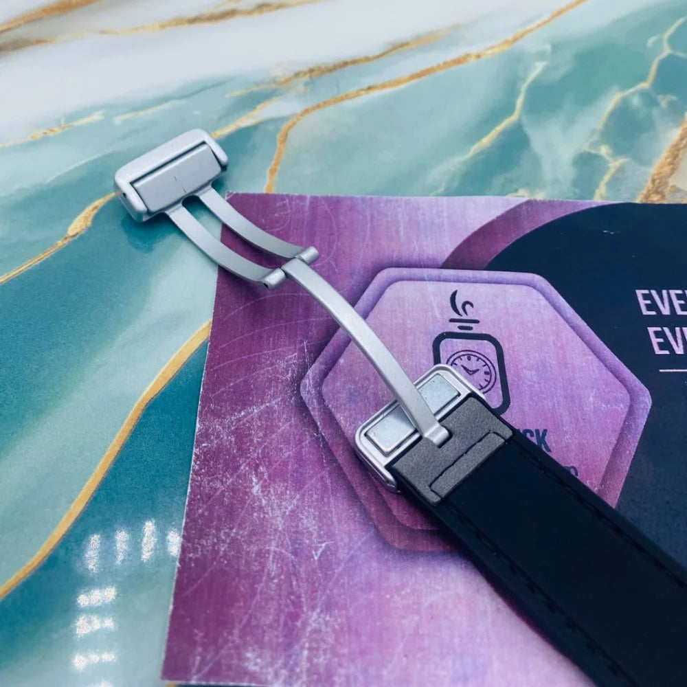 TMS Rubber Strap Watch