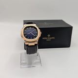 PP Geneve Watch with Leather Strap