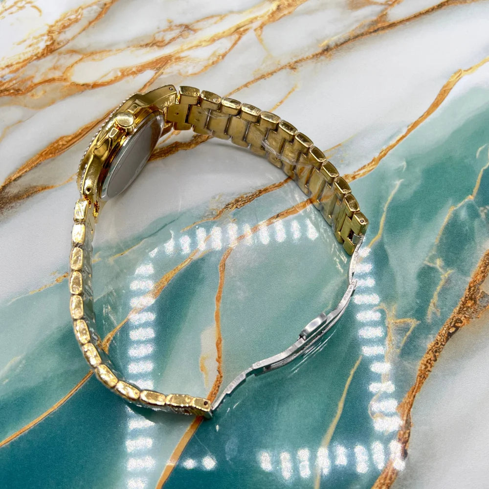 PP Style Fully Iced-Out Luxury Men’s Watch | Diamond Stone Watch