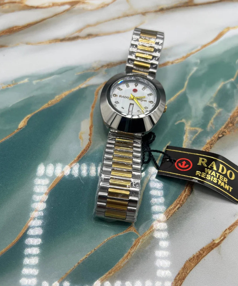 Rado Diastar Inspired Men’s Analog Watch | Stainless Steel Strap