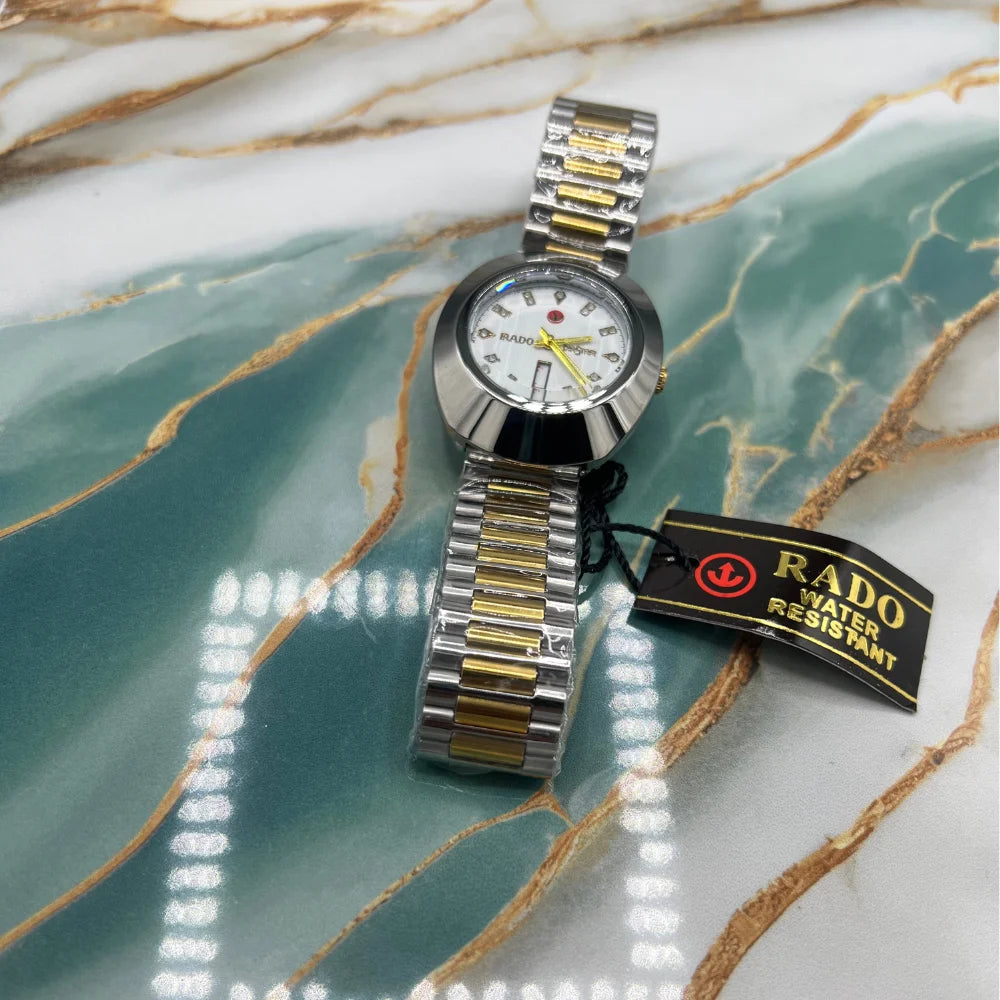 Rado Diastar Inspired Men’s Analog Watch | Stainless Steel Strap