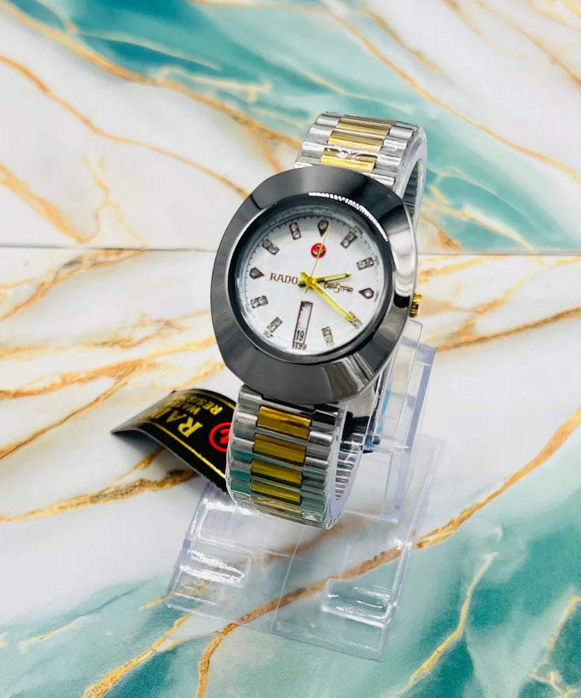 Rado Diastar Inspired Men’s Analog Watch | Stainless Steel Strap