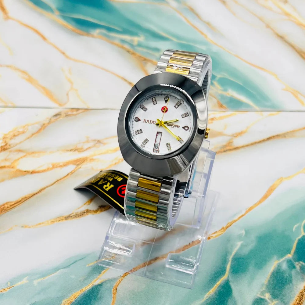 Rado Diastar Inspired Men’s Analog Watch | Stainless Steel Strap