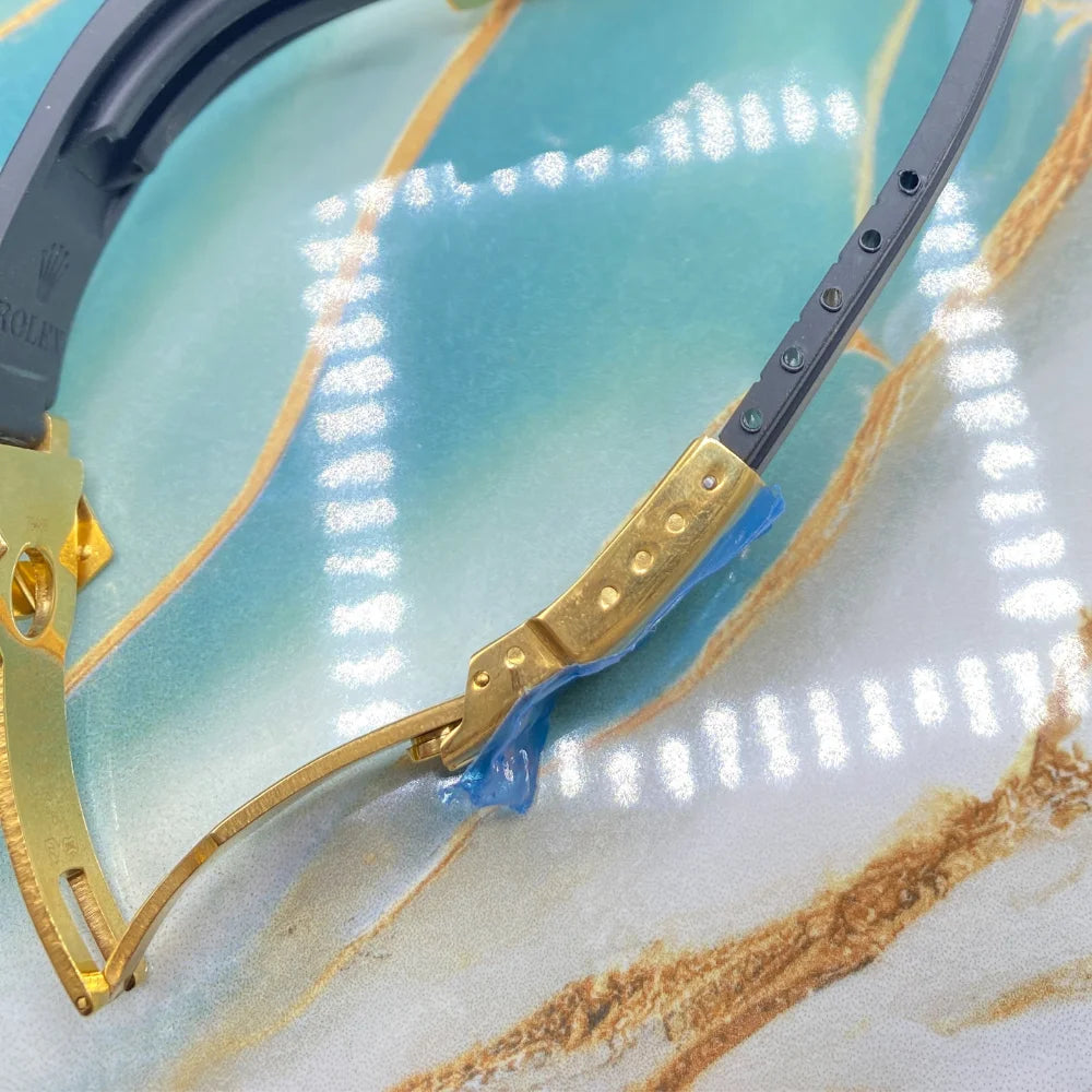 RLX GMT Master II Inspired Luxury Men’s Watch | Watch with Black Rubber Straps