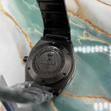 TMS Modern Skeleton Dial Watch | Stainless Steel Case and Strap