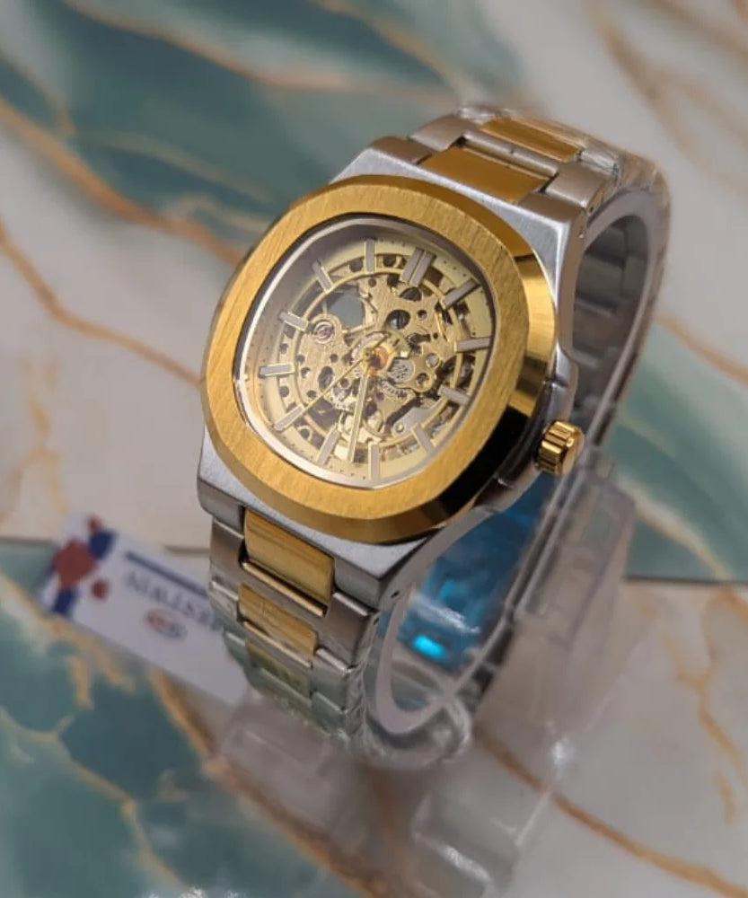 Bestwin Luxury Skeleton Automatic Watch for Men