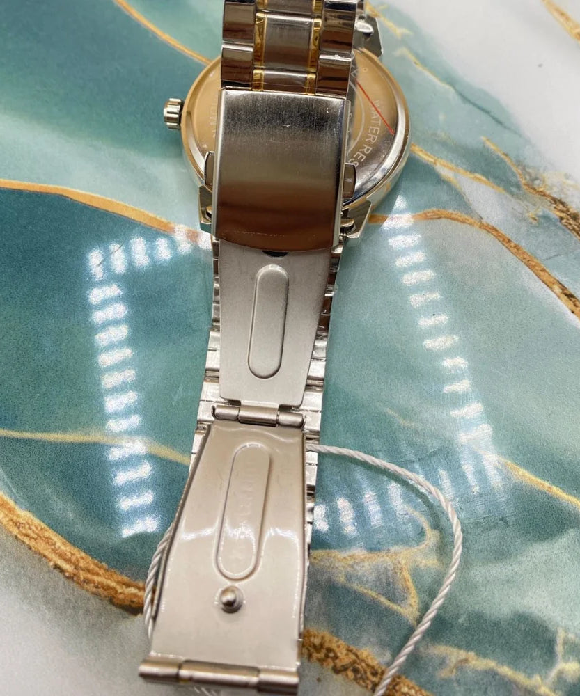 TMS Classic Gold Tone Men’s Quartz Watch