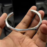 Modern Minimalist Hex Bangle Trio