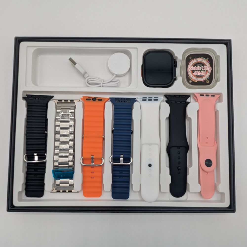 Bm X8 Smart Watch Ultra 7 in 1 Bands Watch For Men