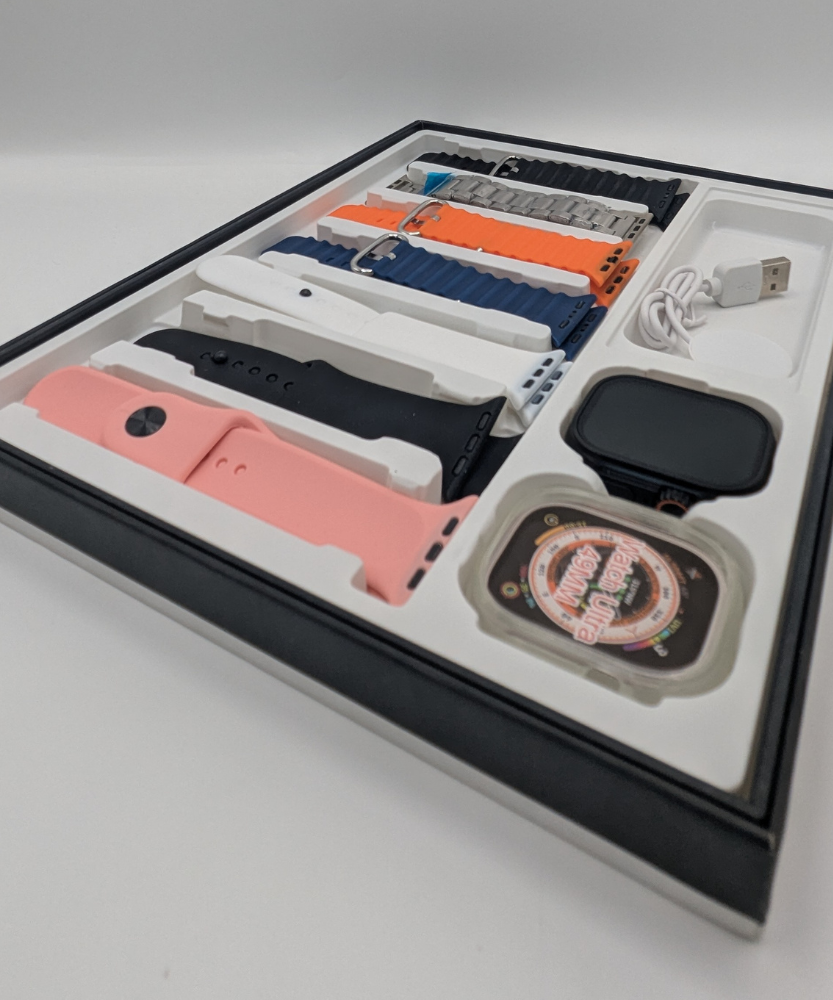 Bm X8 Smart Watch Ultra 7 in 1 Bands Watch For Men