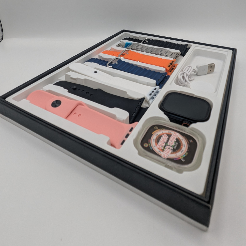 Bm X8 Smart Watch Ultra 7 in 1 Bands Watch For Men