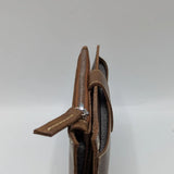 Pure Leather Long Wallet With Strap