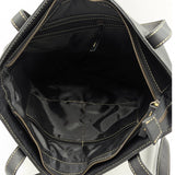 Stylish Korean Version Women's Genuine Leather Tote Bag