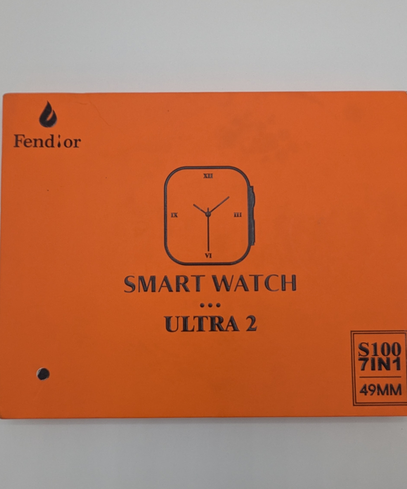 S100 Ultra2 Smart Watch Set 7in1 Multi Strap For Men