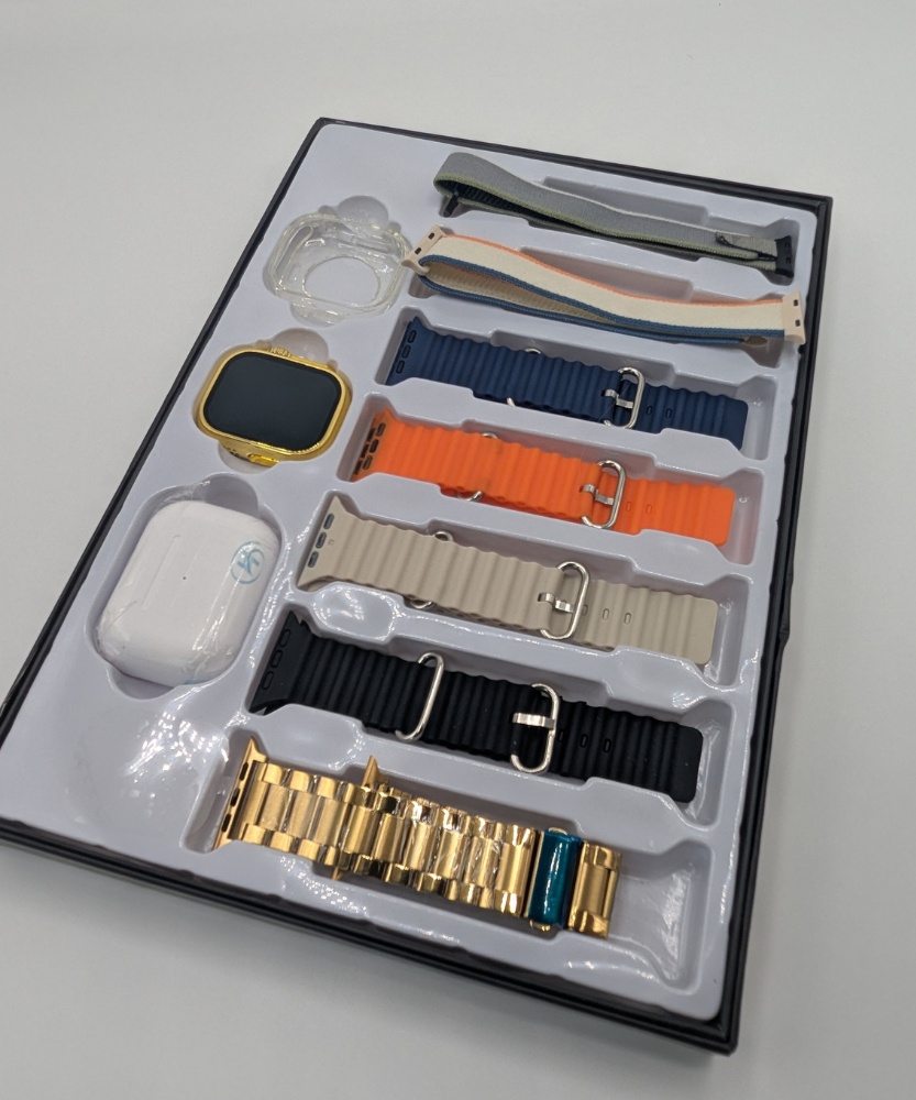 H50 with airpods pro 5 Ultra 7 in 1 Smart Watch For Men