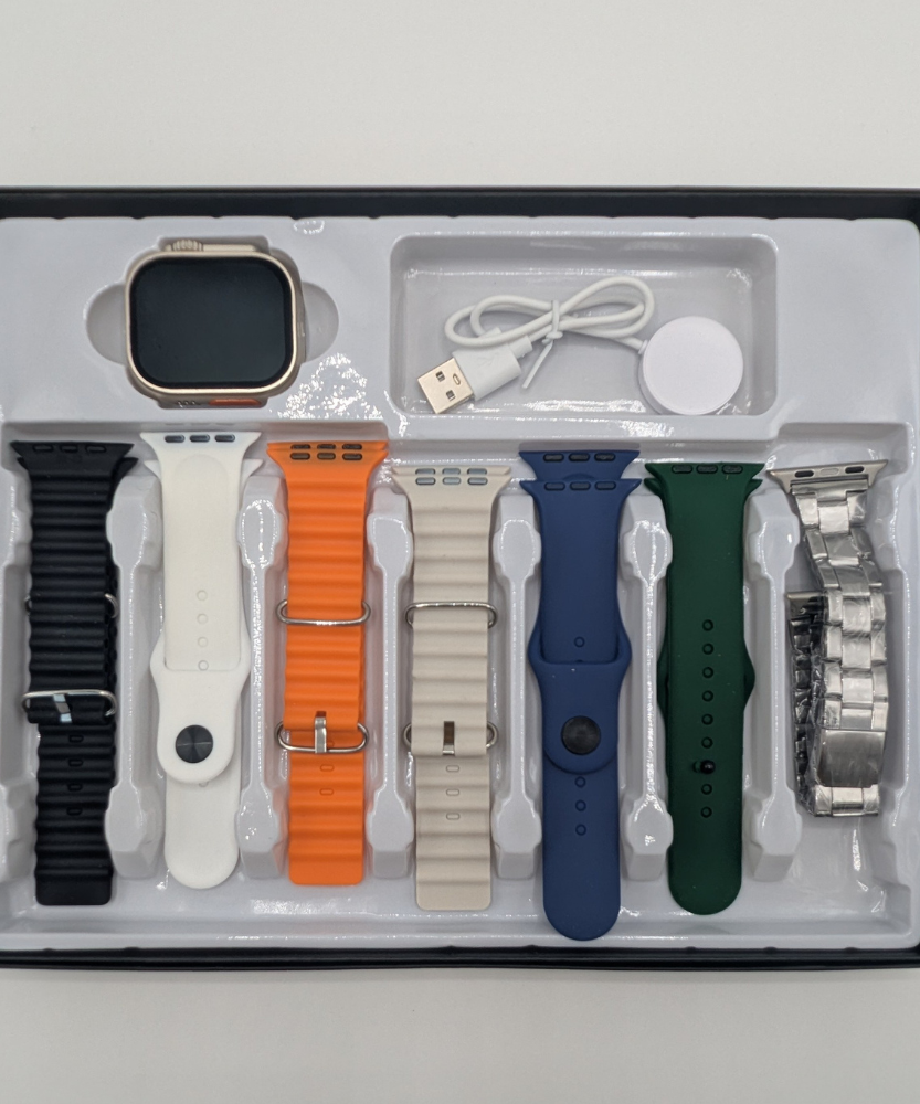 Crown G300 7 in 1 Smart Watch  For Men