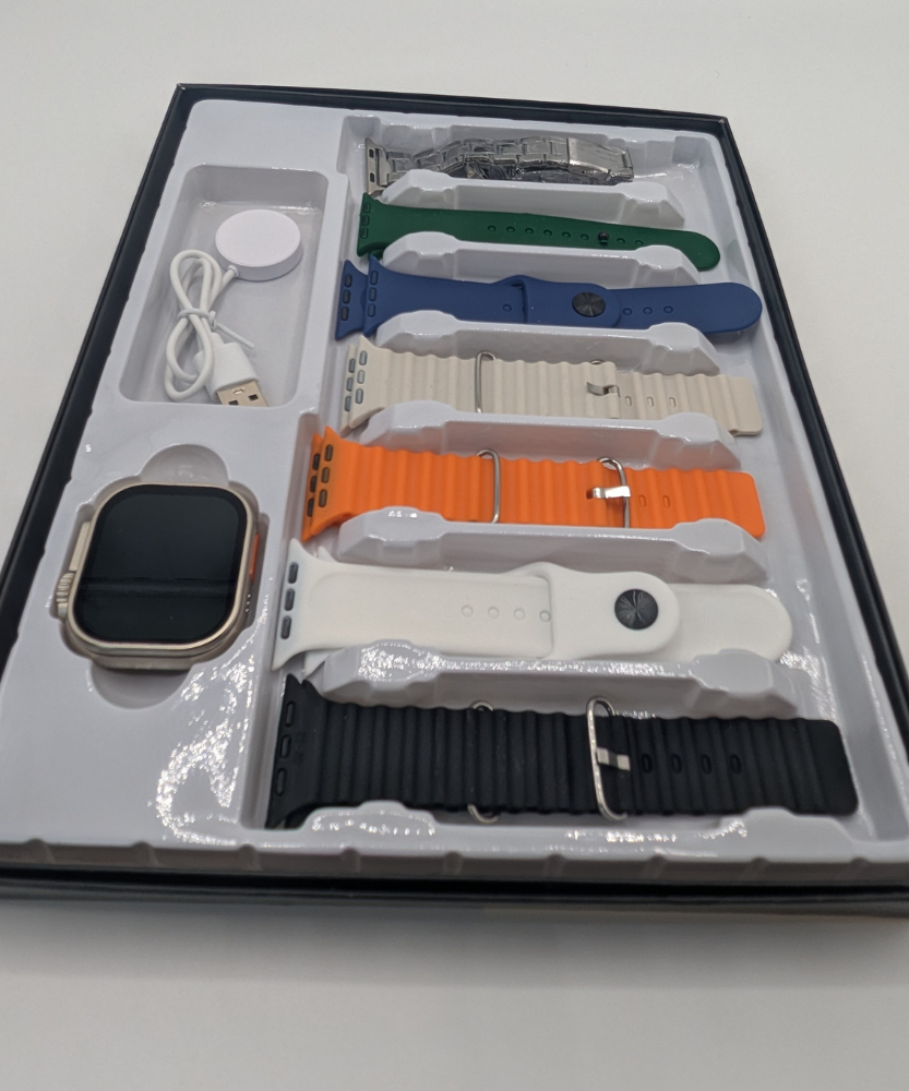 Crown G300 7 in 1 Smart Watch  For Men