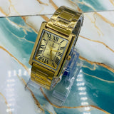 TMS  Rectangular Classic Watch For Men