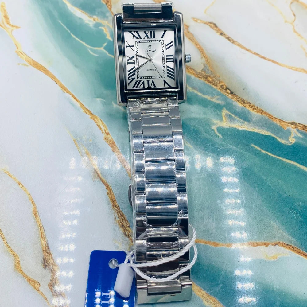 TMS  Rectangular Classic Watch For Men