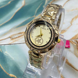 TMS Luxury Crystal Women’s Analog Wristwatch