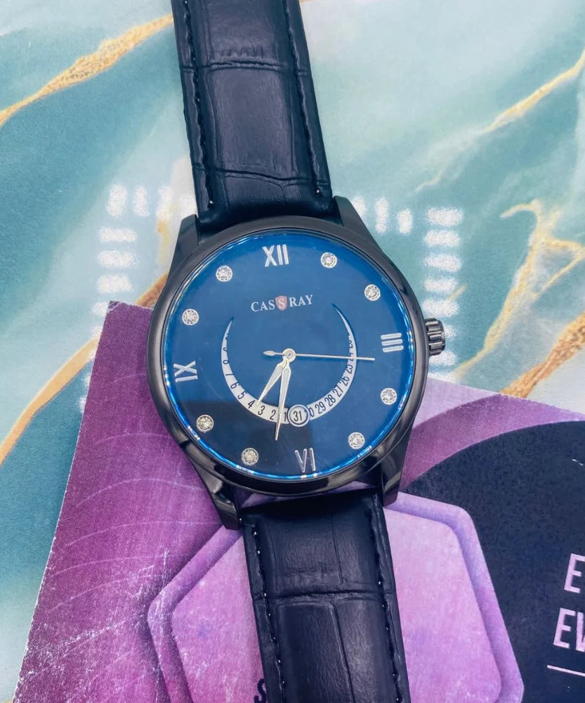 Csry Leather Strap Elegant Watch For Men