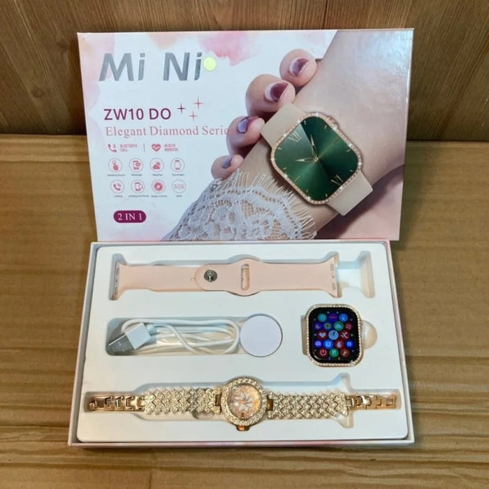 ZW10 DO Ladies Smart Watch  Elegant Diamond Series